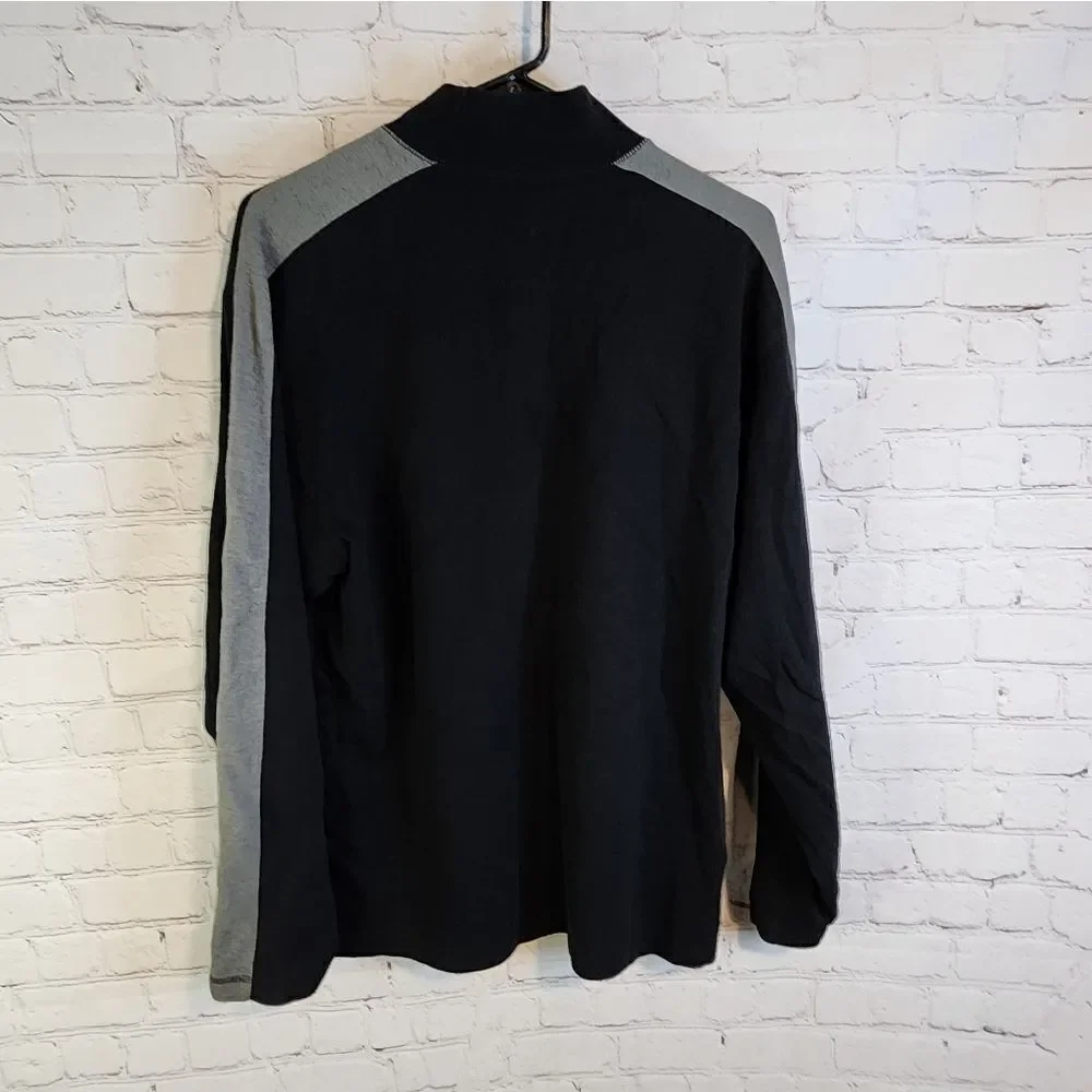 Men's Eddie Bauer zip-up sweater fleece, size Medium